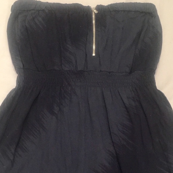 NWOT- GAP beautiful 2-tone blue strapless dress - Picture 2 of 5